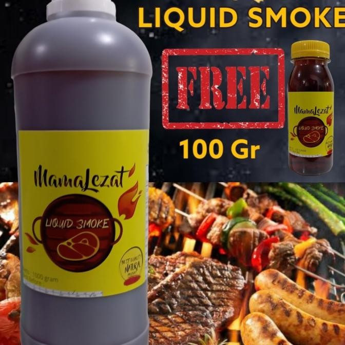 

TERSEDIA MamaLezat Liquid Smoke Perisa BBQ Bumbu Bakar Aroma Asap FoodGrade 1KG