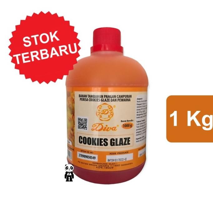 

TERSEDIA Diva Cookies Glaze 1Kg Pengkilap Kue Kering