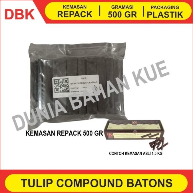 

TERSEDIA COKLAT STICK TULIP COKELAT STIK TULIP DCC BATONS REPACK 500 GR