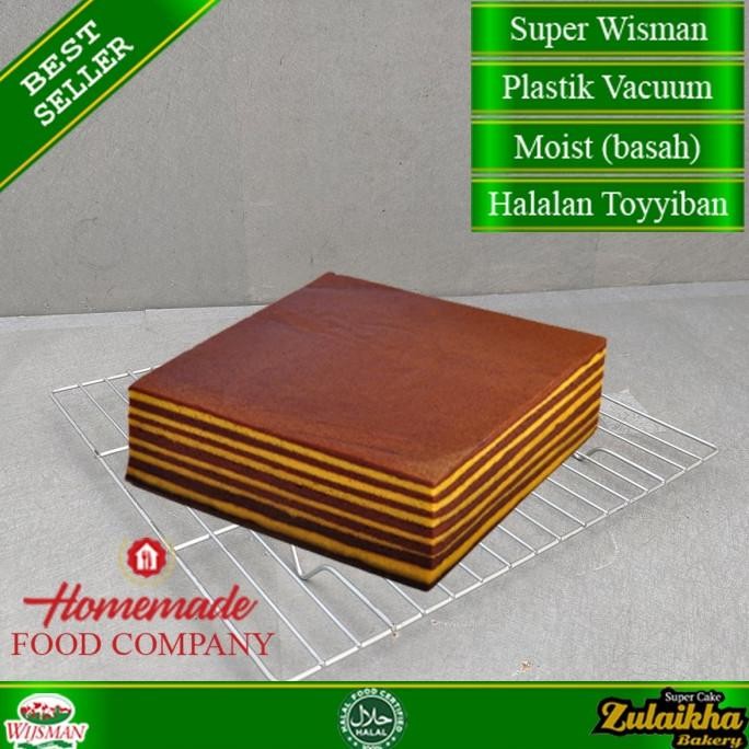 

Promo Lapis Legit Coklat Super (Full Wisman) 20X20 Cm