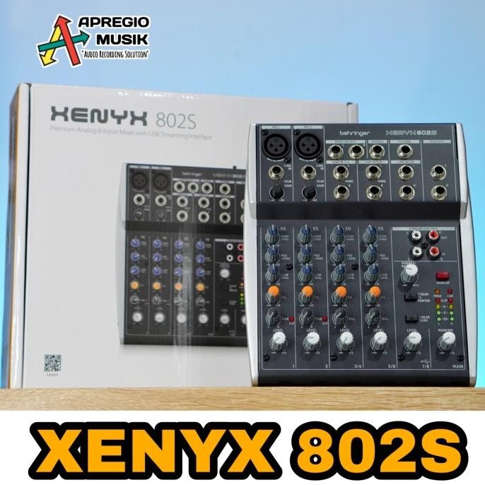 Baru Behringer xenyx q802usb q802 USB mixer USB