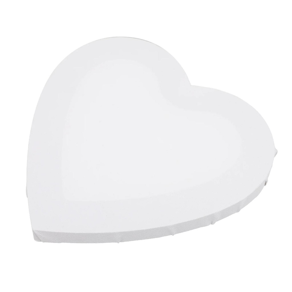 

Love Frame Blank Painting Canvas Heart Shape Drawing Oil Diy Stretched Artist Board Wrap