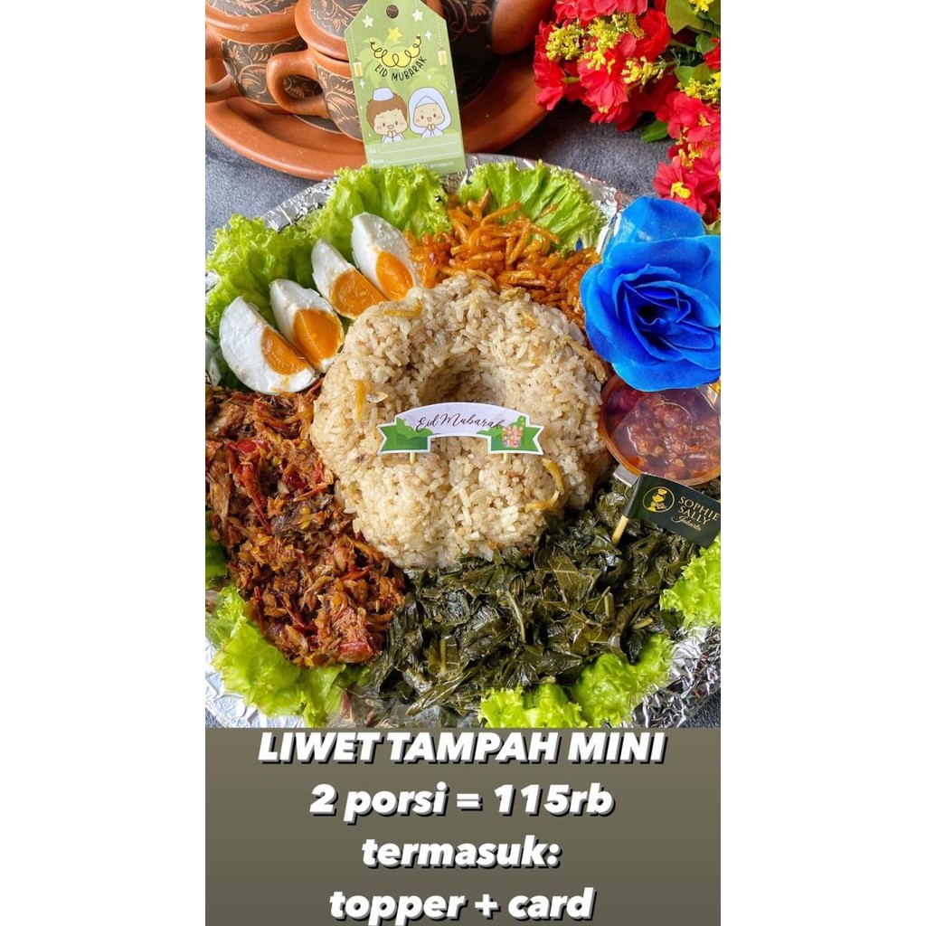 

Promo Nasi Liwet Tampah Mini - 2 Porsi - Hampers Idul Fitri / Paket Lebaran