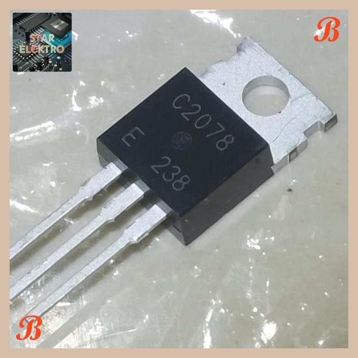 [SRE] C2078 To-220 2SC2078 2SC 2078 Transistor RF VHF UHF Amplifier NPN 27MHz BJT 3A 75V