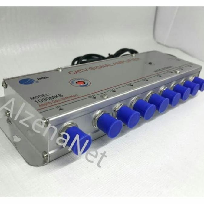 Catv Signal Amplifier Booster Splitter Antena Tv 8 Way Jma Original