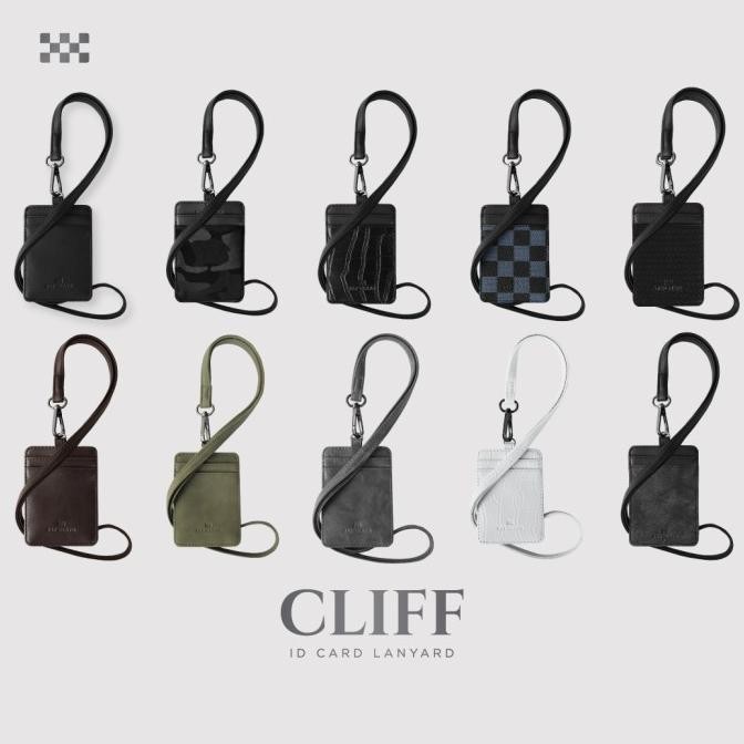 

Ray Clyn - ID Card Lanyard / Name Tag / Lanyard ID Cardholder Kulit murah
