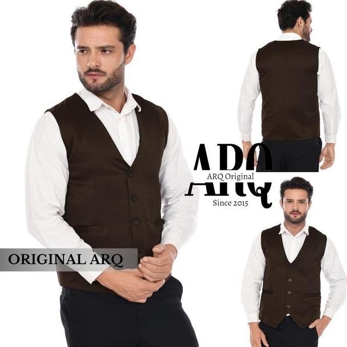 new  JAS BLAZER PRIA MODEL SLIMFIT WARNA COKLAT TUA POLOS TERBARU Hitam Formal Panjang Kantor Casual