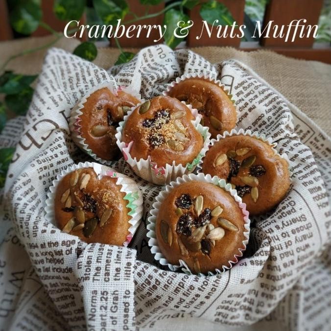 

Sale Keto / Debm Cranberry Nuts Muffin No Dairy, No Sugar, Gluten Free