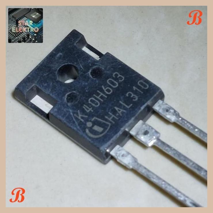 [SRE] K40H603 IKW40N60H3 40H60 Infineon IGBT Mesin Las To-247 40A 600V