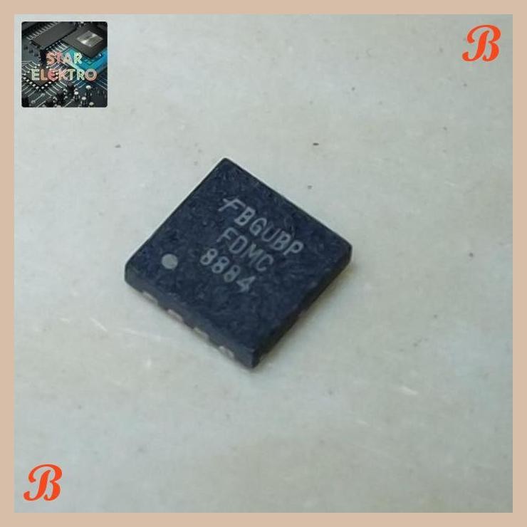 [SRE] FDMC 8884 QFN-8 Mosfet N-Channel IC FDMC8884 15A 30V Chip
