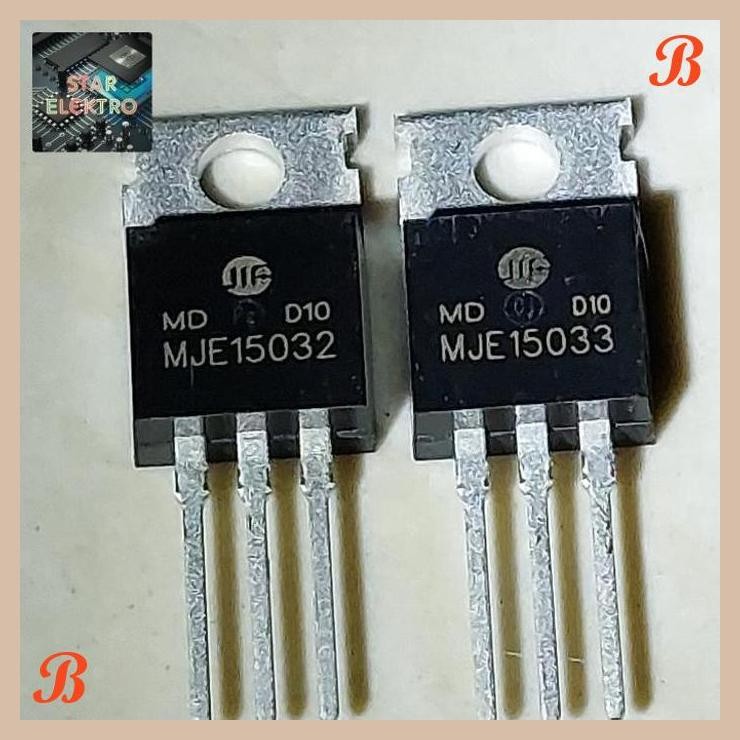 [SRE] MJE15032 MJE15033 Sepasang MJE15032G MJE15033G Jilin Sino Transistor