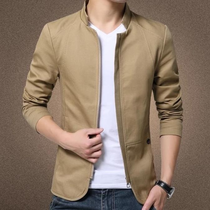 new !!! Jaket jas Pria Jasket pria semi formal untuk acara formal atau untuk santri berbahan katun N