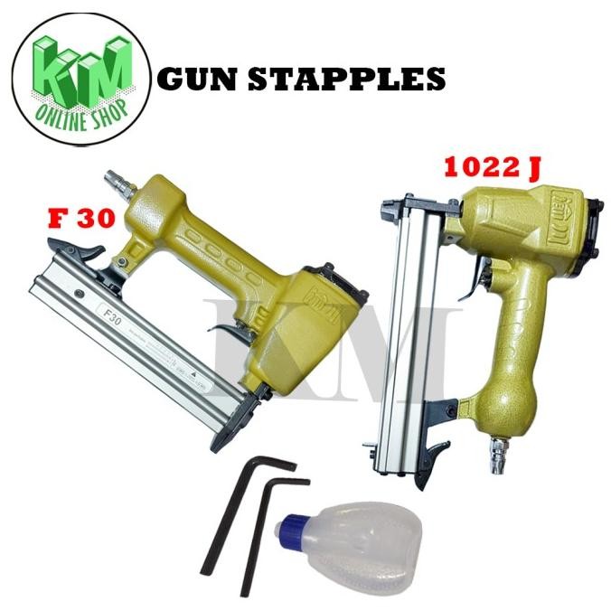 

Mesin Air Nailer Gun Nail Alat Paku Tembak U dan I Staples Angin PSM Auto