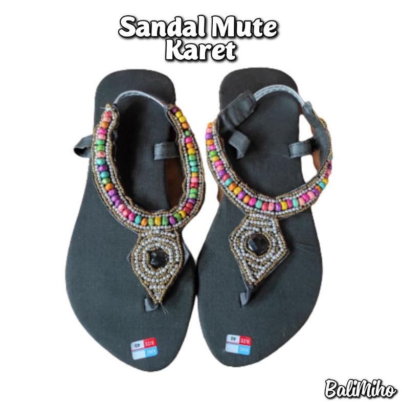 Living Sandal Jepit Mute Model Karet Belakang Sandal Mote Sandal India Sandal Jepit Wanita Sendal Wa