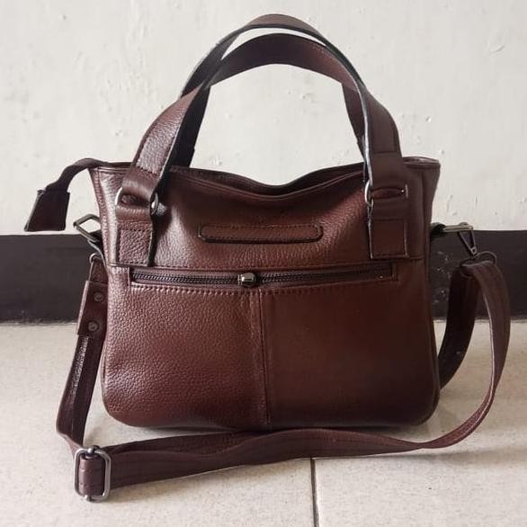 Tas kulit asli wanita motif jeruk premium bermutu