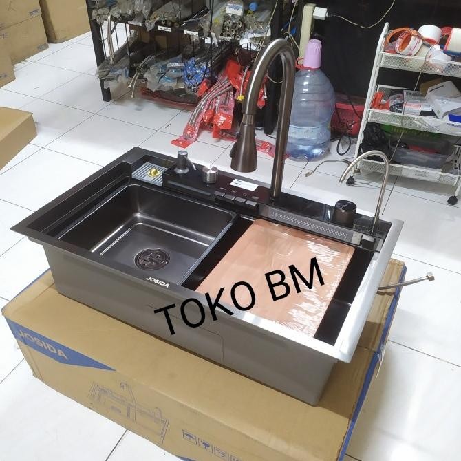 GRSTORE_ kitchen sink modern josida hitam doff piano digital 8048 black