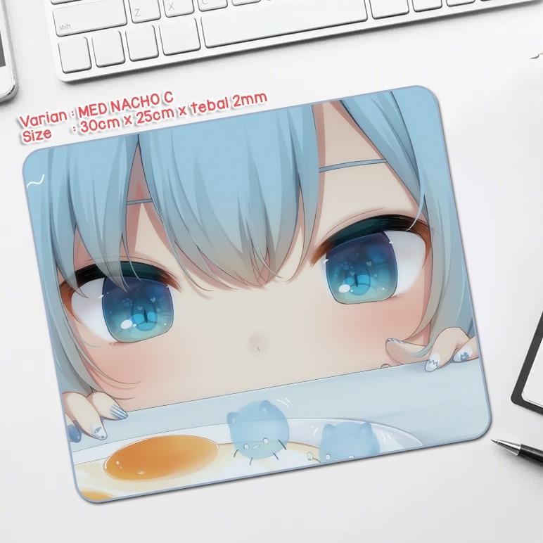 Lucky Cat - Mouse Pad Med | Mousepad Med Onepiece | Gamer Premium Mouse Pad Panjang | Large Keyboard