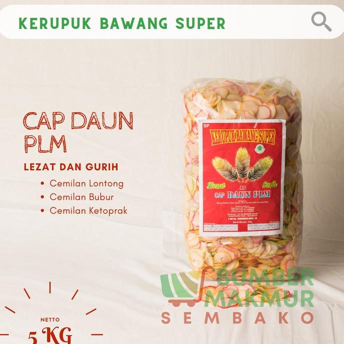 

Grosir Kerupuk Bawang Palem Bal (Warna-Warni)