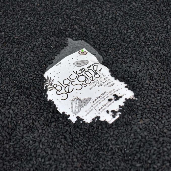 

Promo Black Sesame Seeds (Biji Wijen Hitam) 1000Gr Bumbu Pecel Sangrai Masakan Kacang
