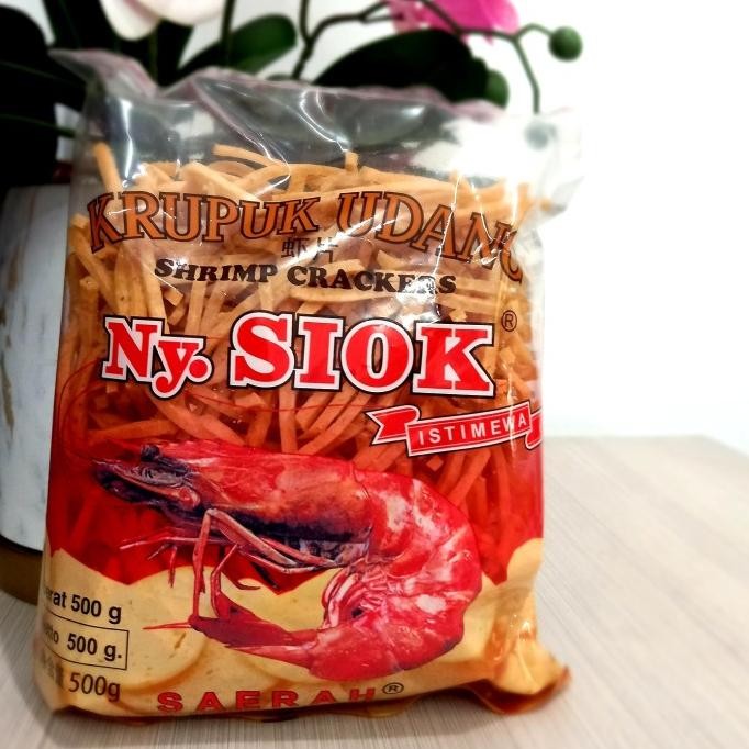

Sale Kerupuk/ Krupuk Udang Stik Ny Siok 500Gr Pins Snack