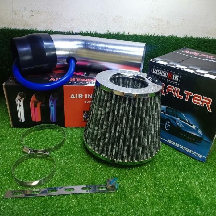 Paket Open Filter Udara Mobil Racing Great Corolla Simota Carbon | Filter Udara Mobil Toyota Corolla