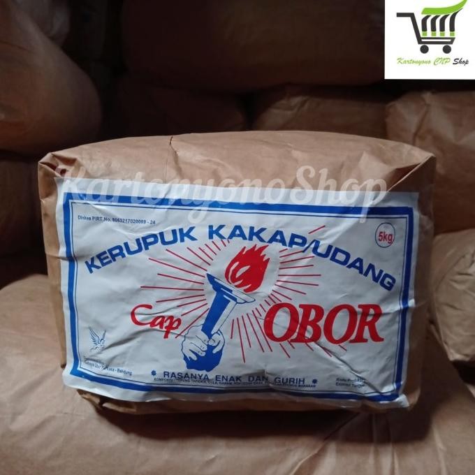 

Promo Kerupuk Krupuk Cap Obor No.1 Kerupuk Kakap / Udang Per Bal Isi 5Kg