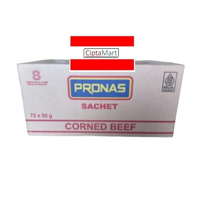 

Promo Pronas Kornet Daging Sapi Sachet 72 X 50 Gram