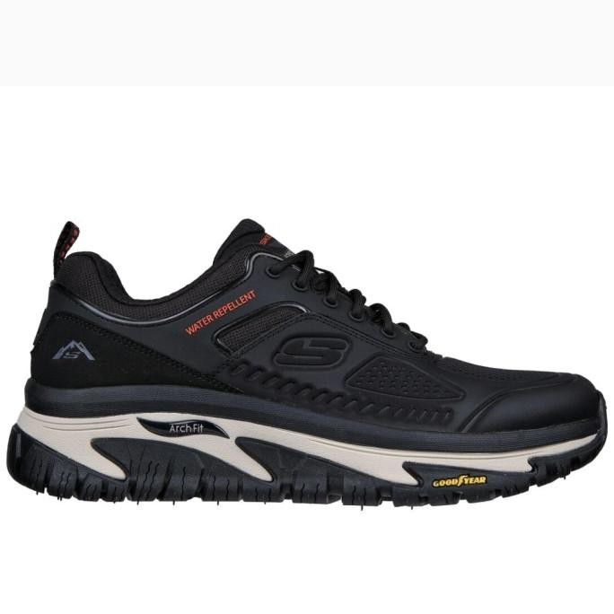 SKECHERS OUTDOOR ROAD WALKER ARCH FIT TRAIL BLACK ORIGINAL