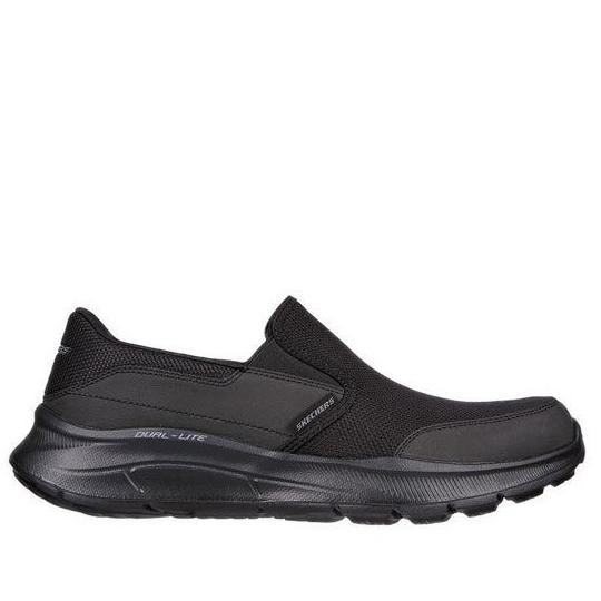 SKECHERS Slip on EQUALIZER 5.0 MEN'S Sneakers SHOES - BLACK