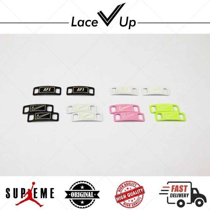 Produk Baru Buckle AF1 Glow In The Dark | Gesper Swoosh | Shoe Charm