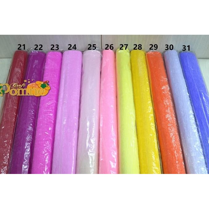 

Crepe Ppr 50 X 250 Cm / Kertas Crepe / Kertas Krep Best Seller