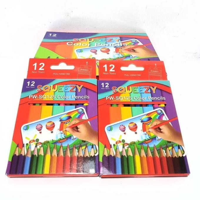 

Terbaru Harga Grosir (Per Kotak 12packs) Pensil warna GRAMATA GT-1235
