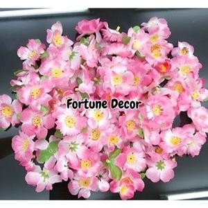Produk Baru!! Kuntum bunga sakura meihua plastik mekar hanya kelopak hiasan imlek