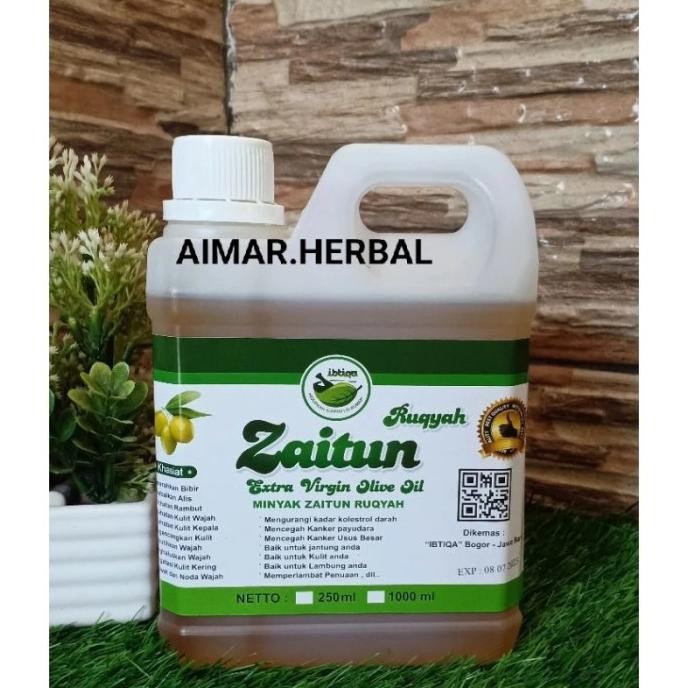 

Minyak Zaitun Ibtiqo Extra Virgin Olive Oil 1 Liter Asli 1000ml HTM