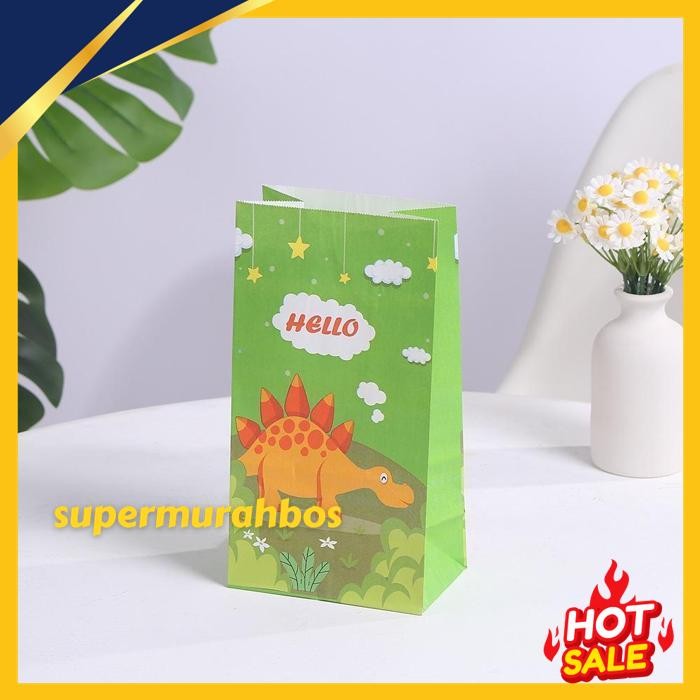 

PAOPAO PAPERBAG CANTIK THE DINO CUTE DINO TAS KADO IMPORT BEST SELLER !!