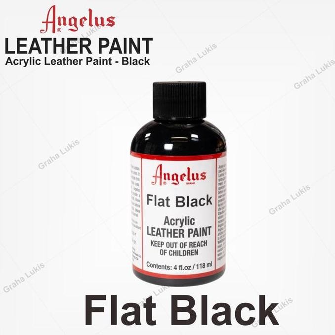 

Angelus Acrylic Leather Paints - Black 4 oz - 4oz