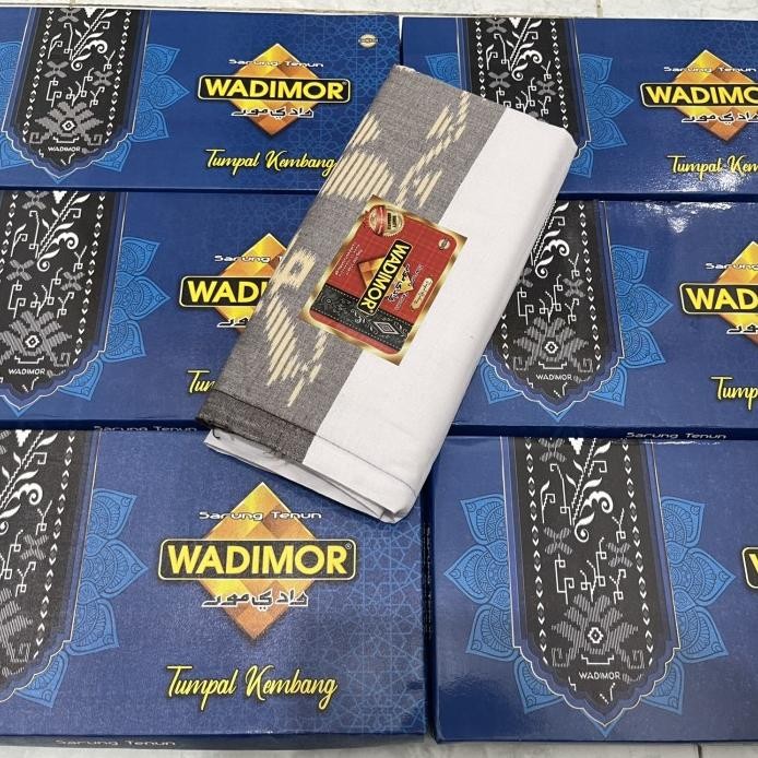 Terlaris Sarung Wadimor Putih Polos Tumpal Kembang Motif Bhs Excellen