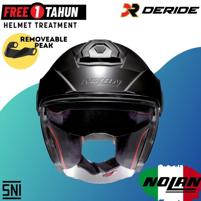 Nolan N40-5 N-Com Helm Motor Helm Half Face Sni N405 - Asli