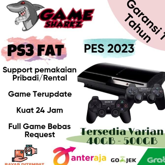 PS3 PS 3 SONY PLAYSTATION 3 FAT HDD 250GB STOK TERBATAS