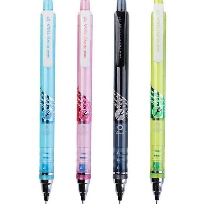 

Terbaru PENSIL MEKANIK 0.7 MM M7-450T UNI KURUTOGA AUTO SERUT MECHANIC PENCIL