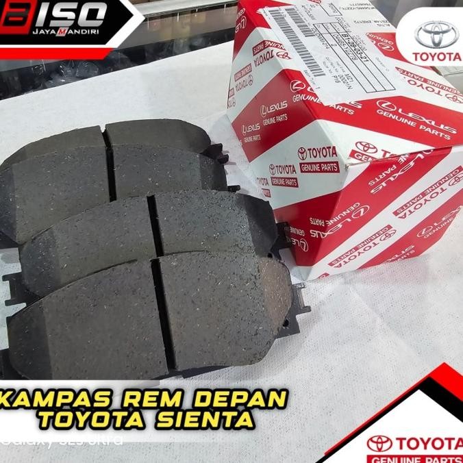 * Kampas Rem Depan Sienta *