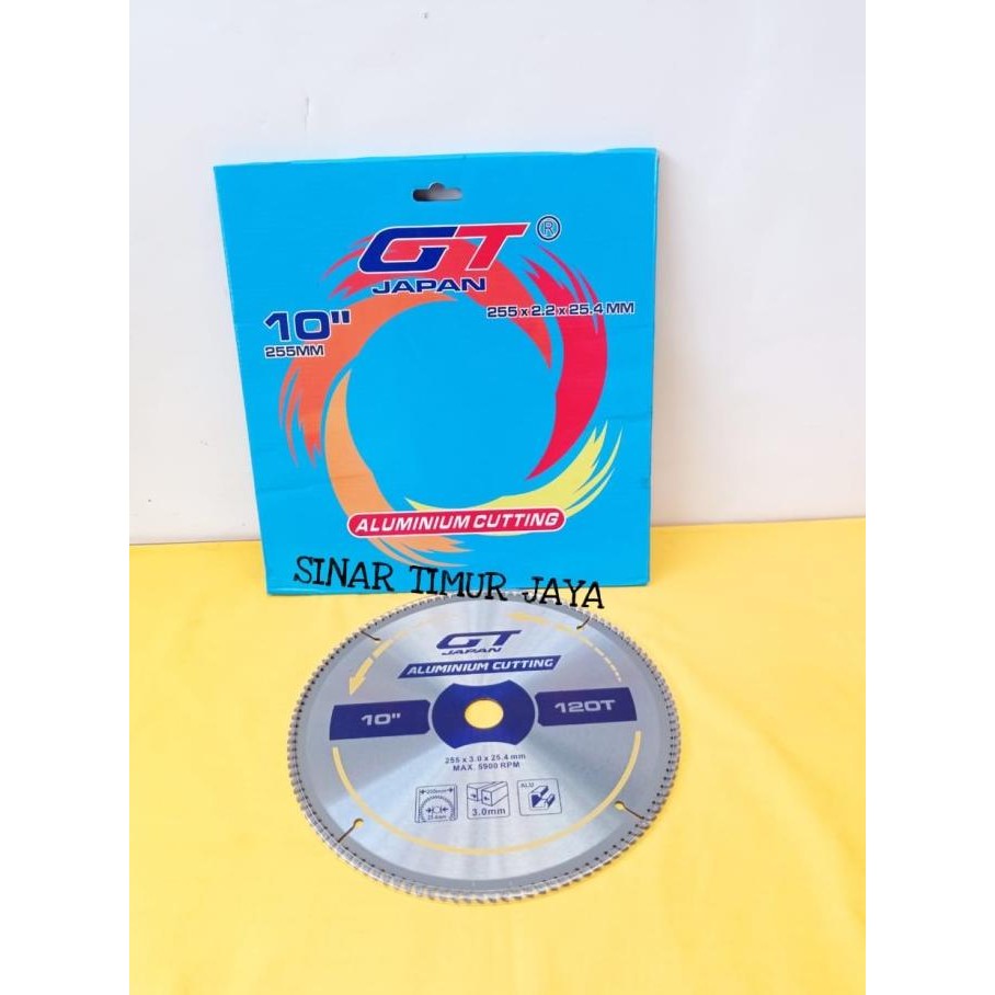 MATA CIRCULAR ALUMUNIUM 10 INCH X 120 T / CIRCULAR SAW BLADE ALUMUNIUM