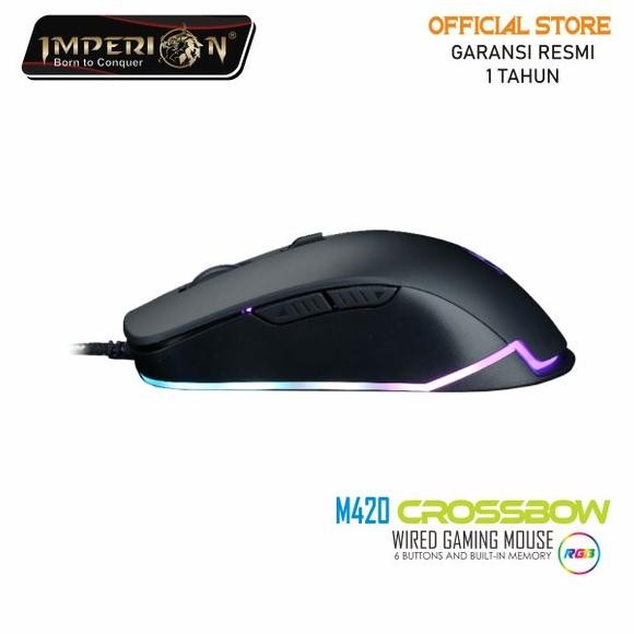 MOUSE GAMING MACRO IMPERION M420 CROSSBOW