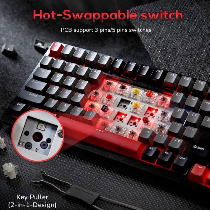 Royal Kludge RK98 / RK-98 Hotswap Mechanical Gaming Keyboard