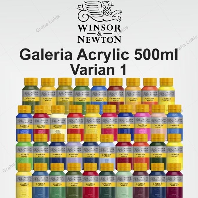 

TERMURAH - Winsor & Newton Galeria Acrylic 500 ml