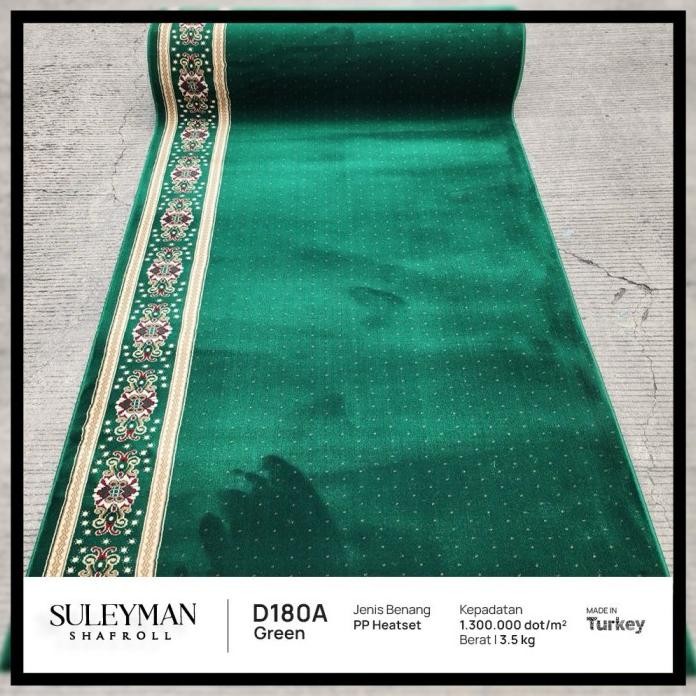 Terlaris Karpet Masjid Roll Suleyman Importurki Halus -Empuk- Tebal