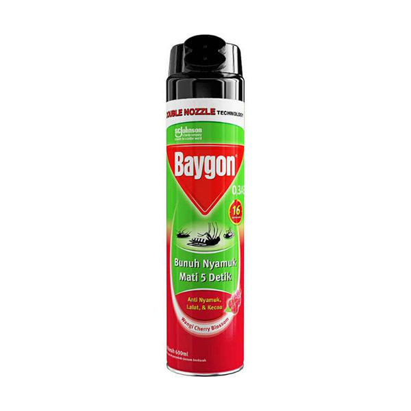 BAYGON AEROSOL CHERRY BLOSSOM 600ML