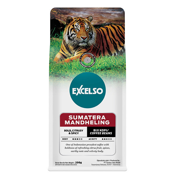Exelso Sumatera Mandheling Biji 200G