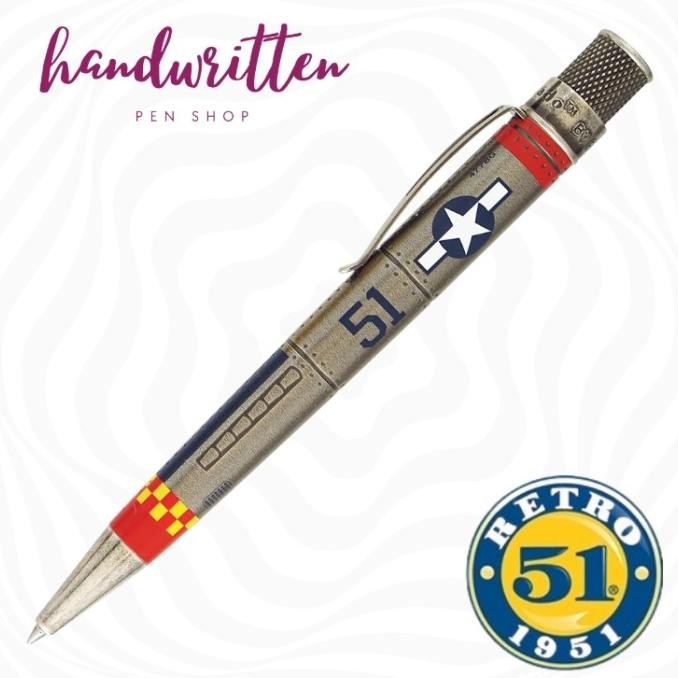 

Tersedia Retro 51 Mustang P-51 Tornado Rollerball Ballpoint Pen / Pulpen