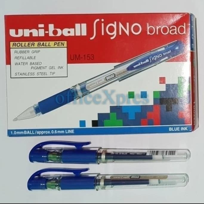 

Tersedia Pulpen Gell Uniball Signo Broad Um - 153 /Pen Uniball Ink 1.0 Mm